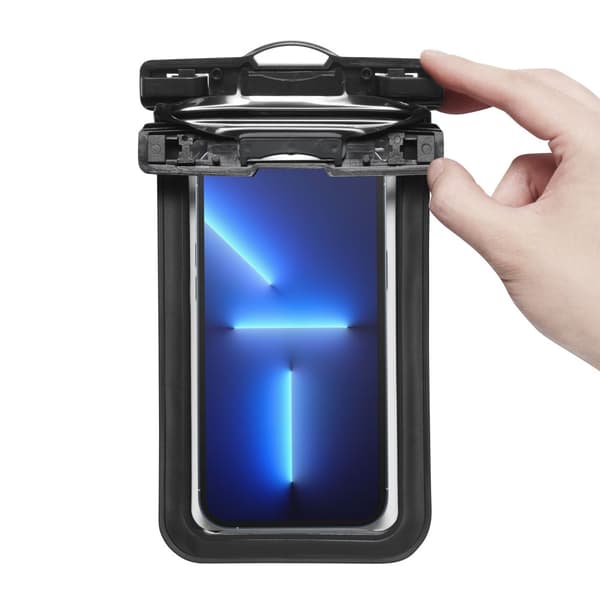 SPIGEN A601 UNIVERSAL VANDTÆT ETUI SORT