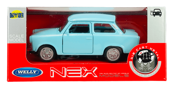 WELLY TRABANT 601 BLÅ 1:34 43654