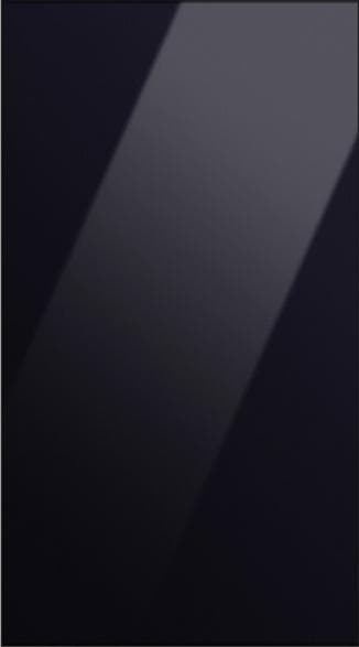 SAMSUNG Bespoke RA-B23EUU22GM reservepanel i top, dyb sort