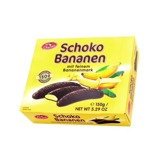 SirCharles Suklaabanaanit Marshmallow 150 g