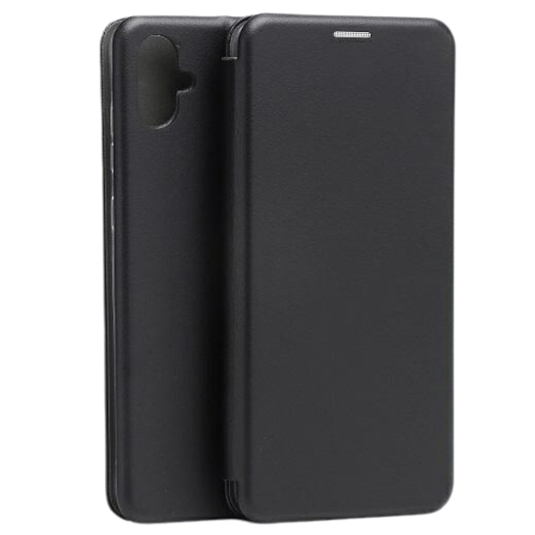 Beline Magnetic Case Book -suojakotelo Samsung A05 musta/musta