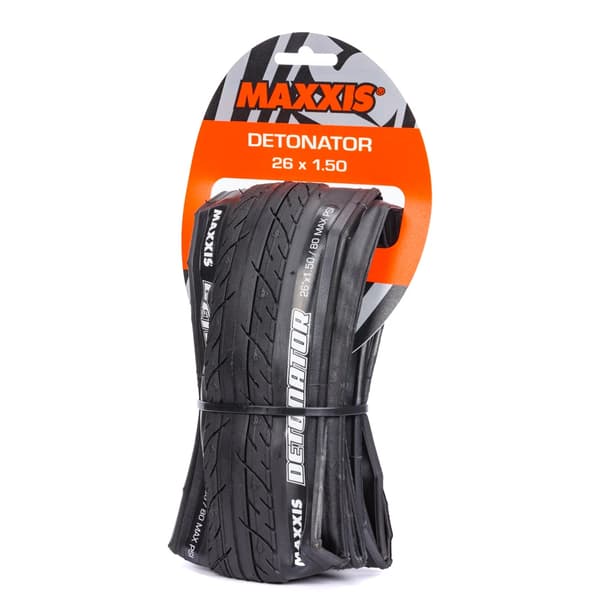 Maxxis Detonator Silkworm vikbart cykeldäck 700x25C landsvej