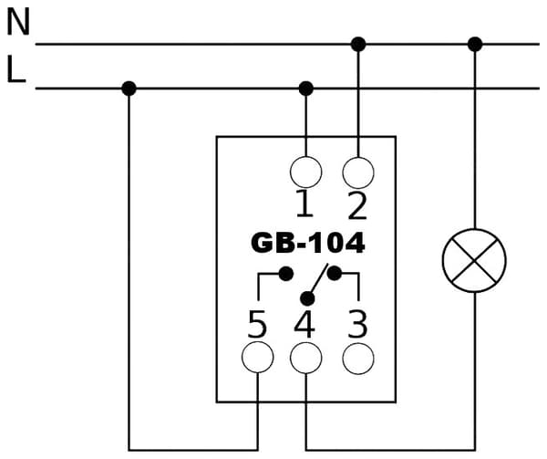 GB-104 ohjelmoitava elektroninen aikaleimain