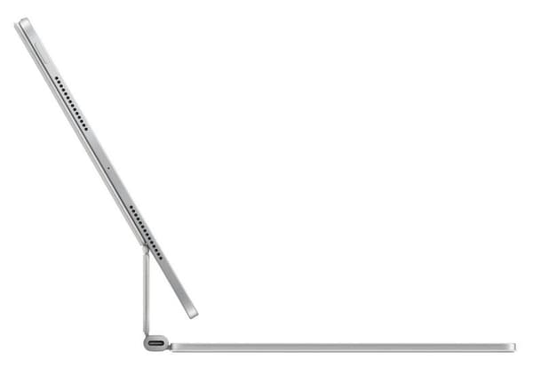Apple Magic Keyboard til iPad Pro 11 tommer M4 M5 engelsk hvid MWR03Z/A