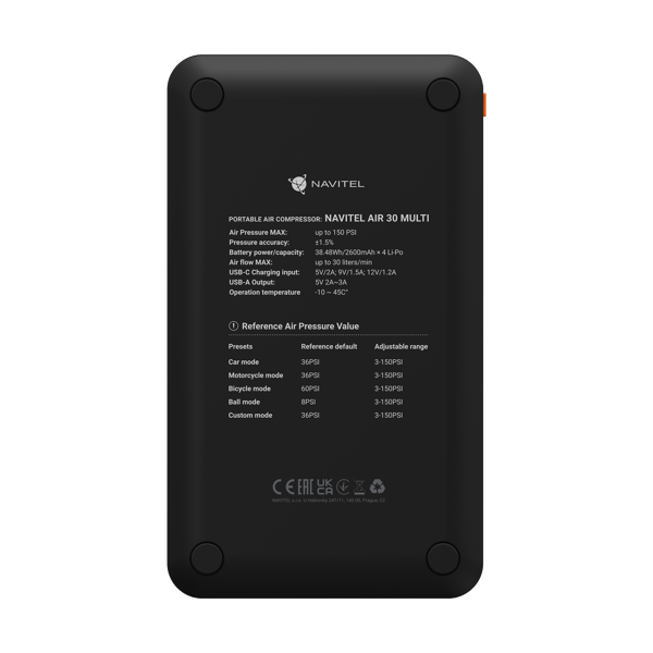Navitel Air30 Multi ilmakompressori