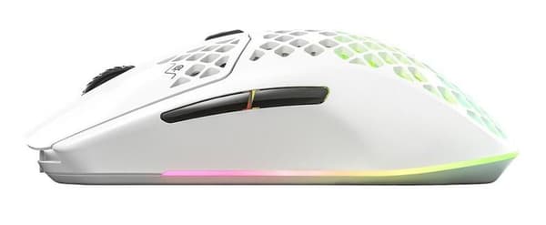 Trådlös mus STEELSERIES Aerox 3 Wireless Vit