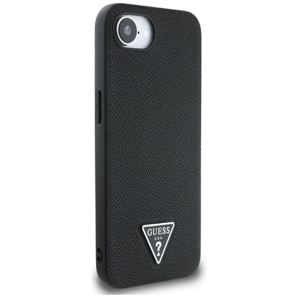 Guess Kornet Trekant MagSafe - iPhone 16e Etui (Sort)