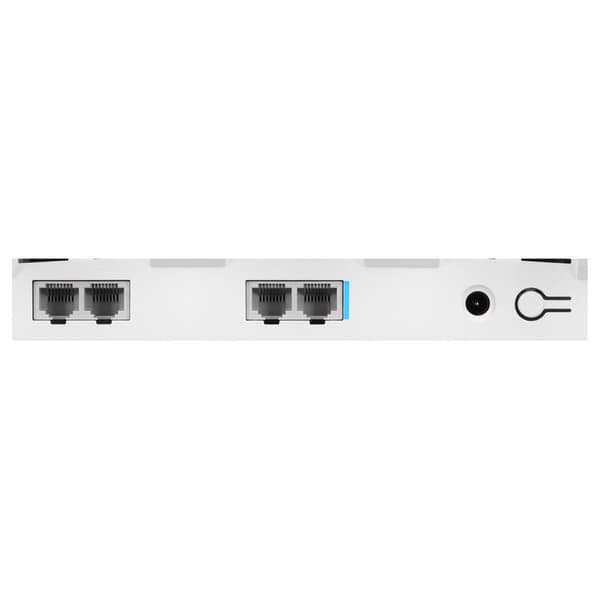 ZTE T3000 Wi-Fi 6-router, vit, 3000 Mbit/s, 4 antenner