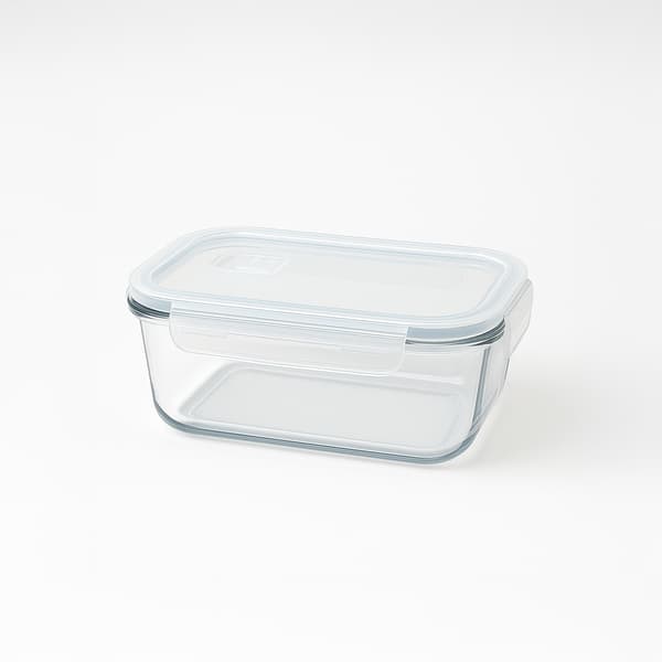 Madkasse 370 ml glasbeholder til mad, lufttæt, til arbejde