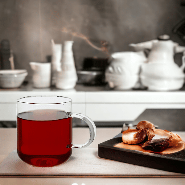 GLASKOP TIL KAFFE OG TE 330 ml. 9 cm TRANSPARENT