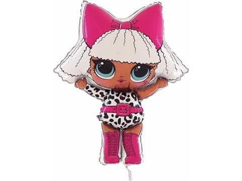 Lol Diva folieballon 36 1 stk.