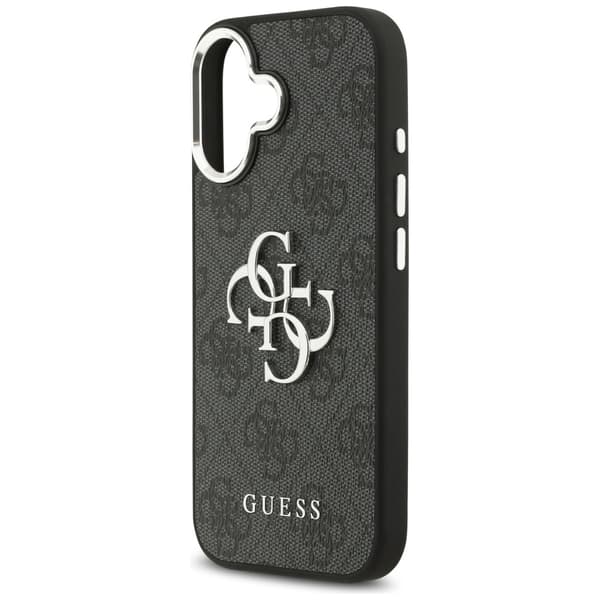 Guess 4G Big 4G Classic Logo Cover til iPhone 17 Sort Sølv