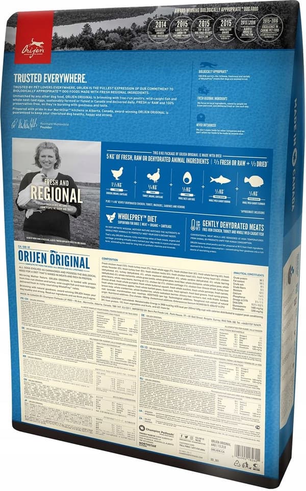 ORIJEN Original Tørfoder til Katte 2 kg