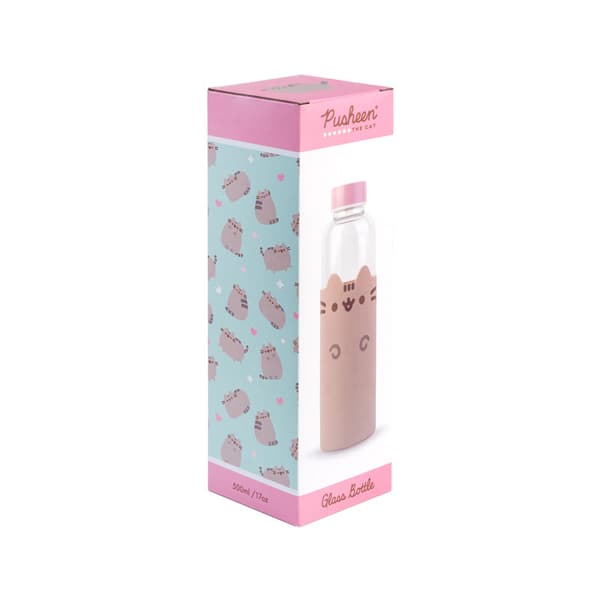 Pusheen - 500 ml glasvandflaske