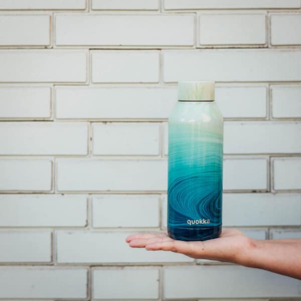 Quokka Solid - Termoflaske i rustfrit stål 510 ml (Ocean)
