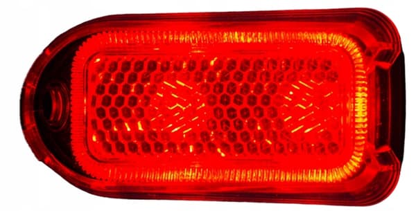 X-LIGHT 3209 baglygte til LED-cykel med batterier