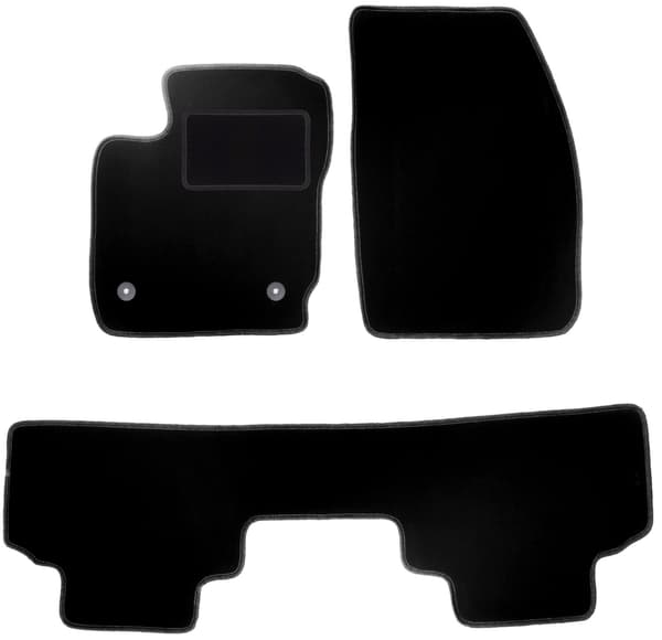 Velourgulvmåtter komplet sæt til: Ford Tourneo Courier kombivan (2014-)