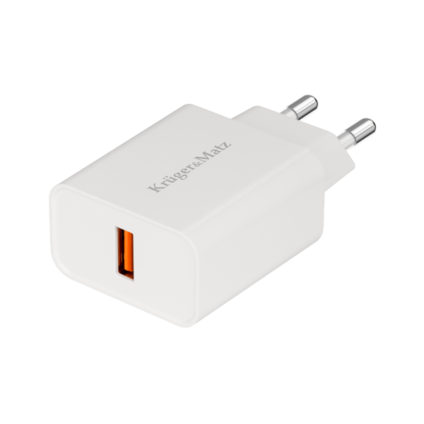 Vægoplader QC 3.0 18W 3A Kruger&Matz