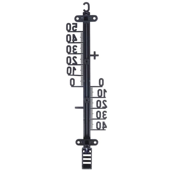 Utomhustermometer svart 25 cm