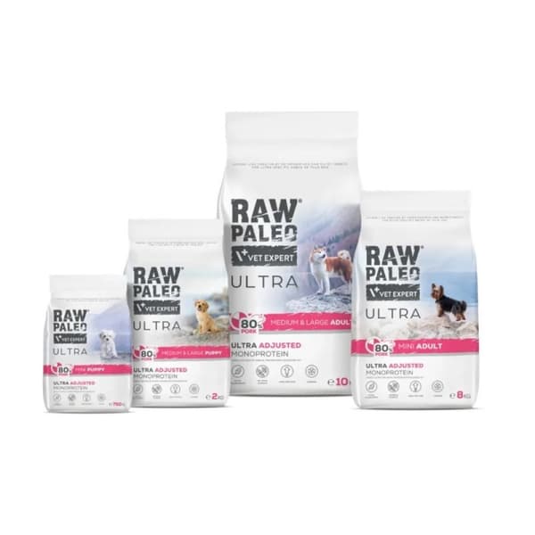 VetExpert Raw Paleo Ultra torrfoder för hundar 10 kg