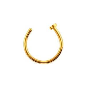 Guld næsering - NS-004 0.8/8