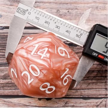 RPG Terning Sphere of Judgments Kæmpe D20 Terning 5,5 cm