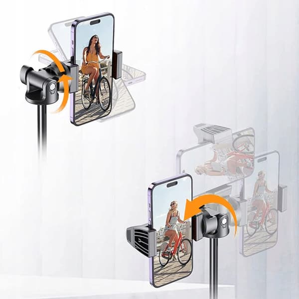 TECH-PROTECT L03S BLUETOOTH-SELFIE-KEPPU JA JALUSTA MUSTA
