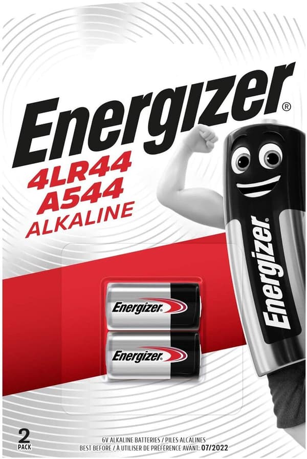 4LR44 2BL Energizer Alkalisk 544A