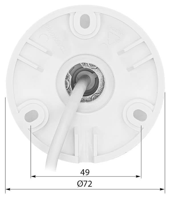 Tiandy TC-C35WQ IP-övervakningskamera 5Mpx 2,8 mm
