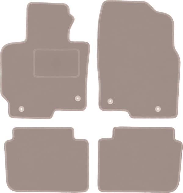 Velourmåtter til: Mazda CX-5 I SUV (2012-2017) beige