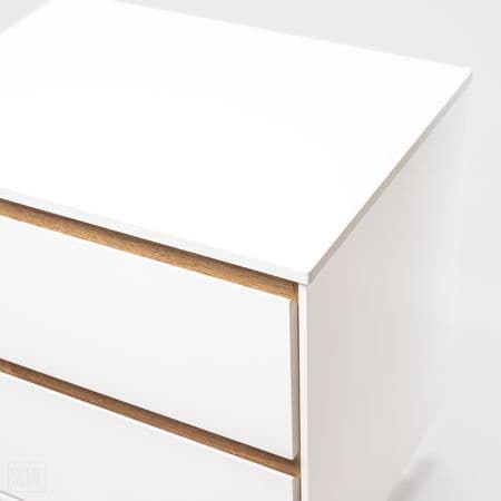 UNIVERSAL LÅS BORDPLADE 60,3X46,2 CM HVID