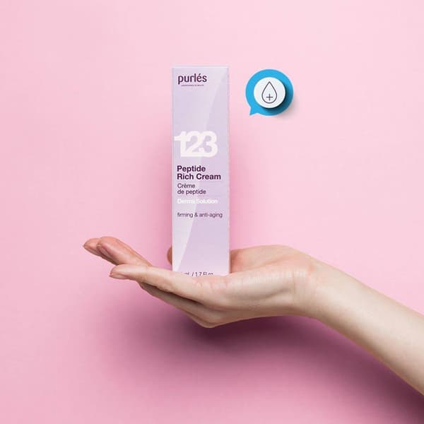 Purles 123 Peptid Ansiktskräm - Näring och regenerering av huden