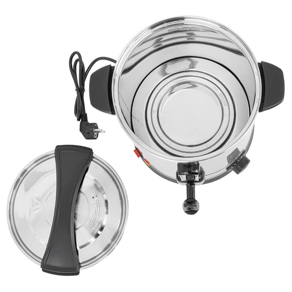Mega-M vattenkokare dubbelväggig 10L 1800W