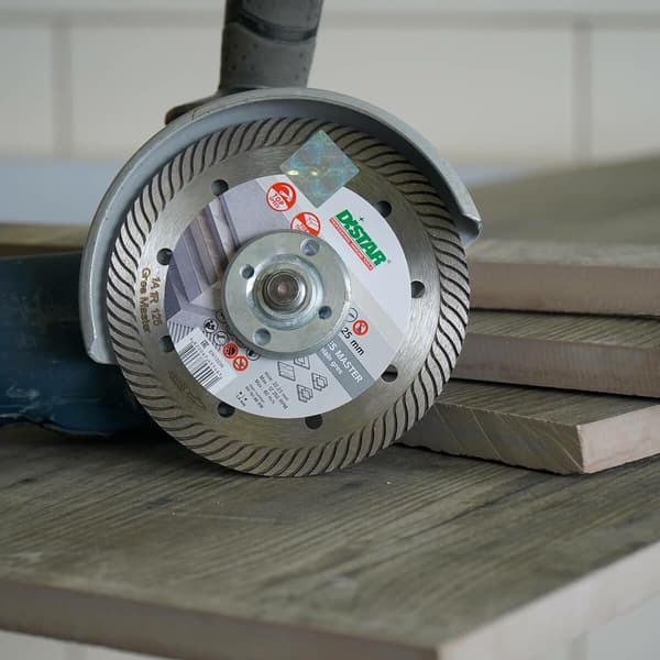 DISTRACT DIAMANTSKIVE GRES MASTER 125 x 1,4 x 10 x 22,23 mm