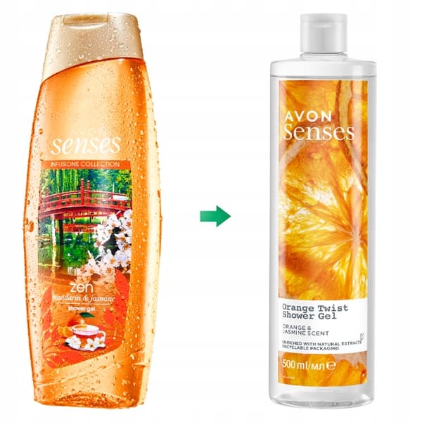Avon - Orange Twist showergel 500ml