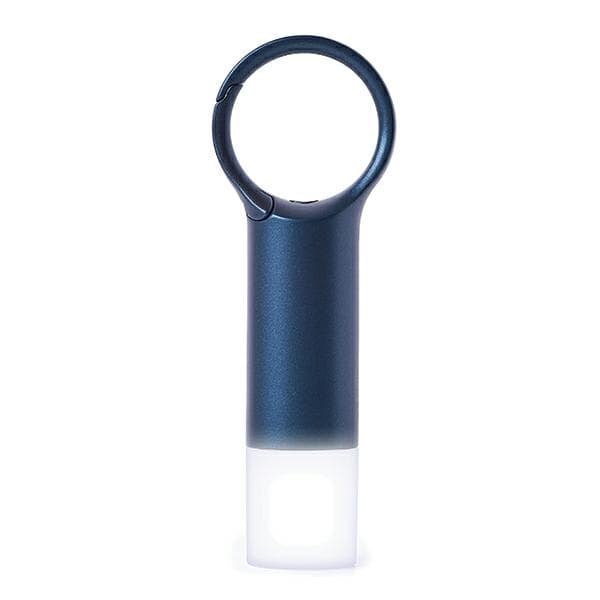 Lexon Nomaday Flash LED -avaimenperä, tummansininen/tummansininen LL137DB