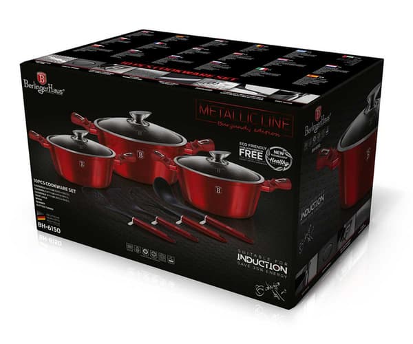 BERLINGERHAUS BH-6150 VINNELINPUNAINEN KEITTOASETTI