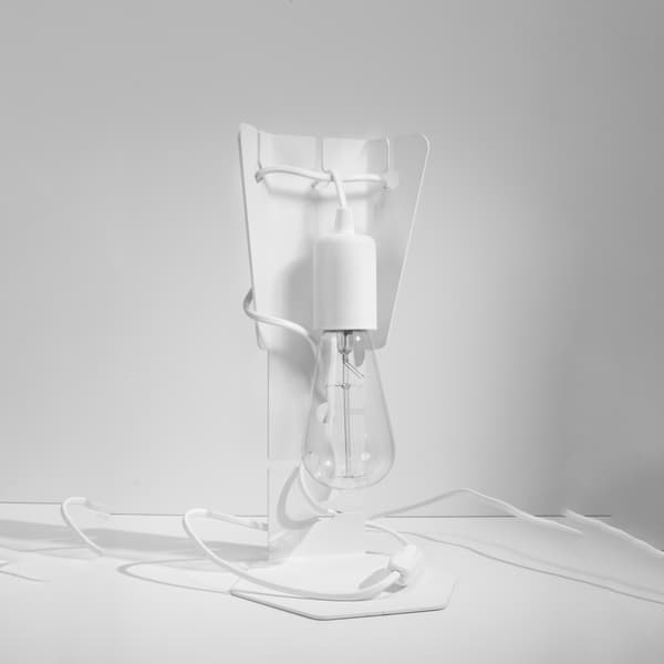 ARBY SKRIVEBORDSLAMPE 1 E27 HVID SOLLUX SL.0879