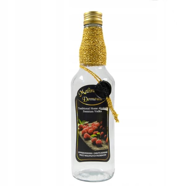Monopol dekorerad flaska 500ml HEMGJORD HALLON