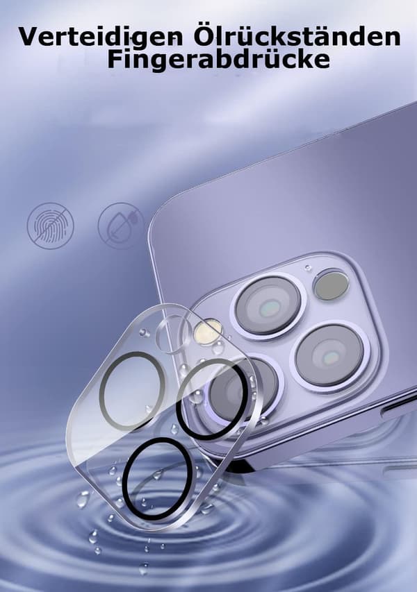 2X Karkaistua lasia kolmoiskameralla Apple iPhone 14 Pro/14 Pro Maxille