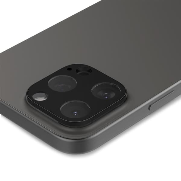 SPIGEN OPTIK.TR KAMERASKYDD 2-PACK IPHONE 14 PRO / PRO MAX / 15 PRO / PRO MAX / 16 PRO / PRO MAX SVART