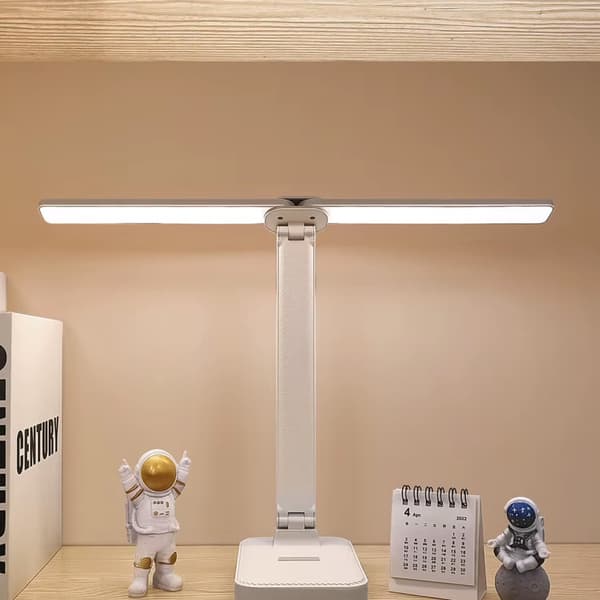 LED-skrivbordslampa - D20B (vit)
