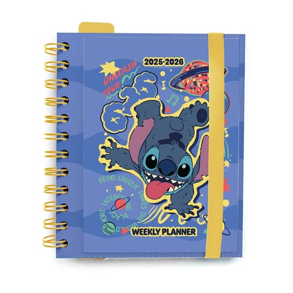 Disney Stitch - Kalender / Ugeplanlægger A5 2025/2026