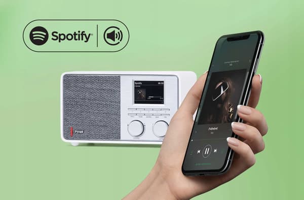 PINELL SUPERSOUND 201W VERKKO-AKKURADIOLLA DAB+, FM, WIFI
