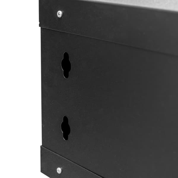 Netberg 19" 6U 300x600x400 væghængt server rack sort