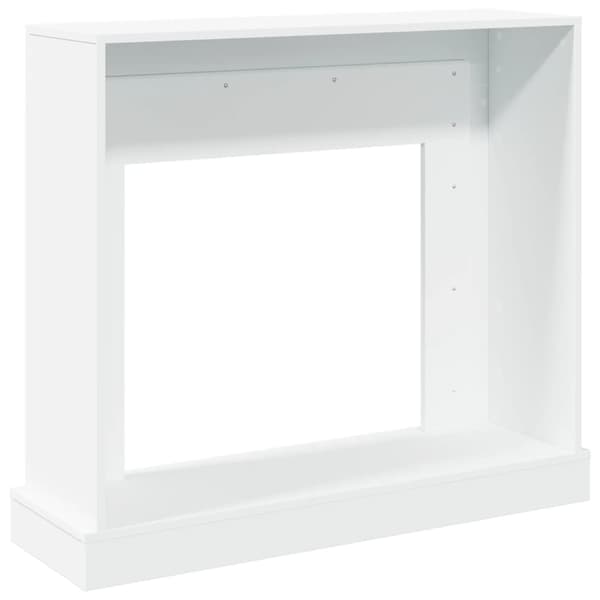 vidaXL Spismantel, vit, 100x30x87,5 cm, träbaserat material