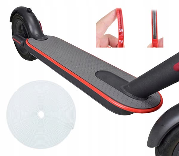 Xiaomi sparkcykeldäcksskyddstejp vit