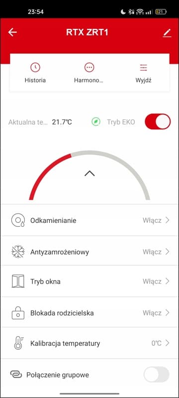 RTX termostathuvud för radiator- och golvvärme + TUYA fjärrstyrd ZigBee-sensor