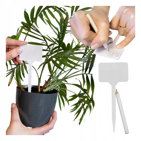 Etiketter til blomster og planter Perfekt til drivhuse og potter 25 stk.