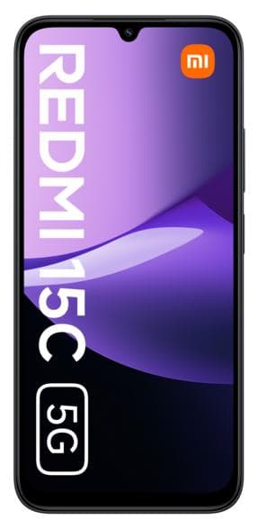 XIAOMI Redmi 15C 5G Smartphone 4GB/256GB Sort